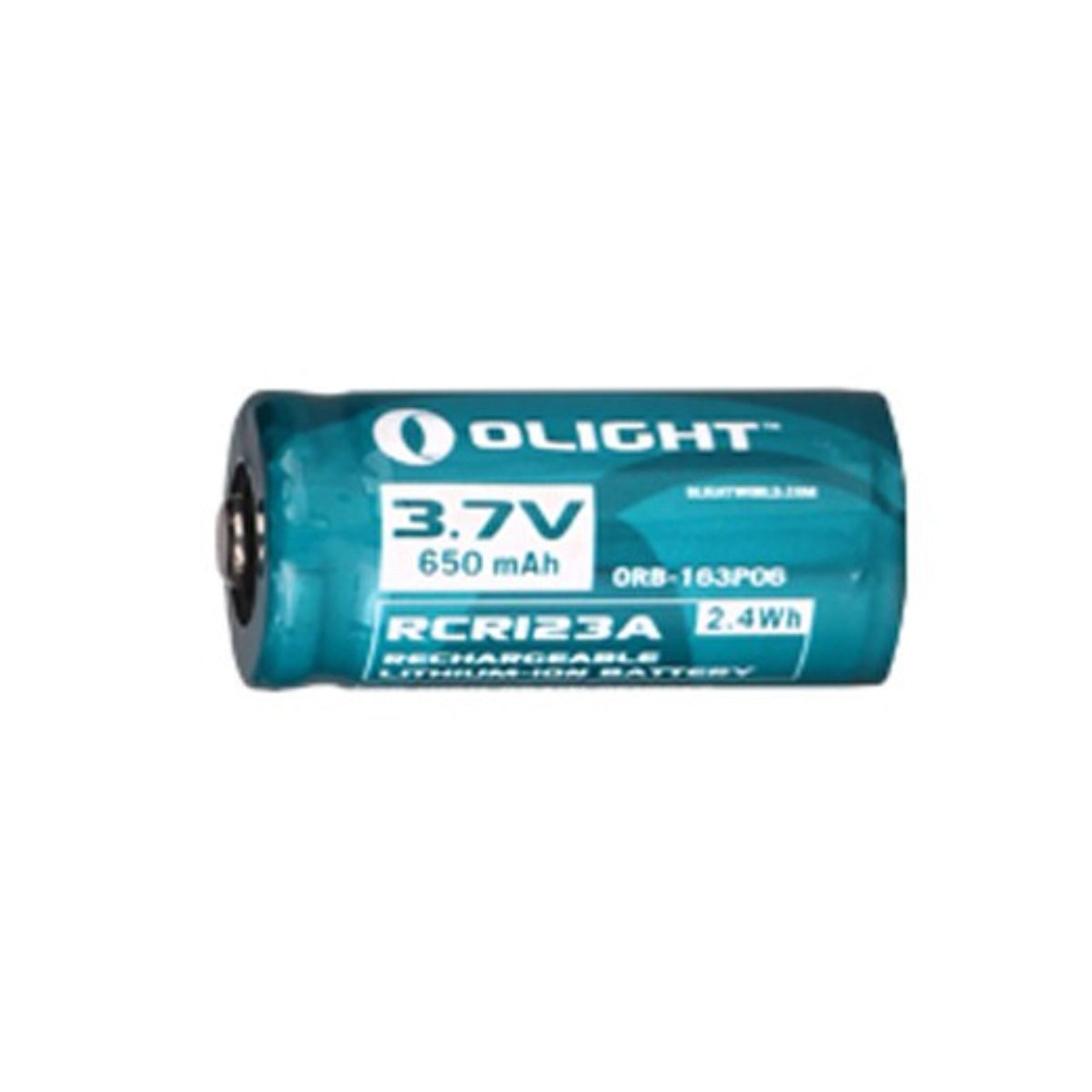 Olight RCR123A rechargeable battery 650mAh